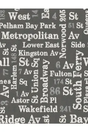 Rasch Sightseeing Vliesbehang Letters Zwart/Wit 886726 Bestel Nu